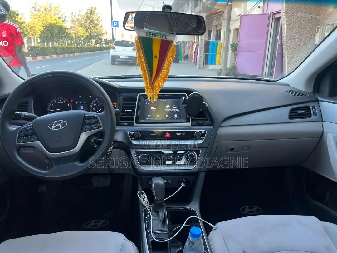 Hyundai Sonata 2018 Blanc