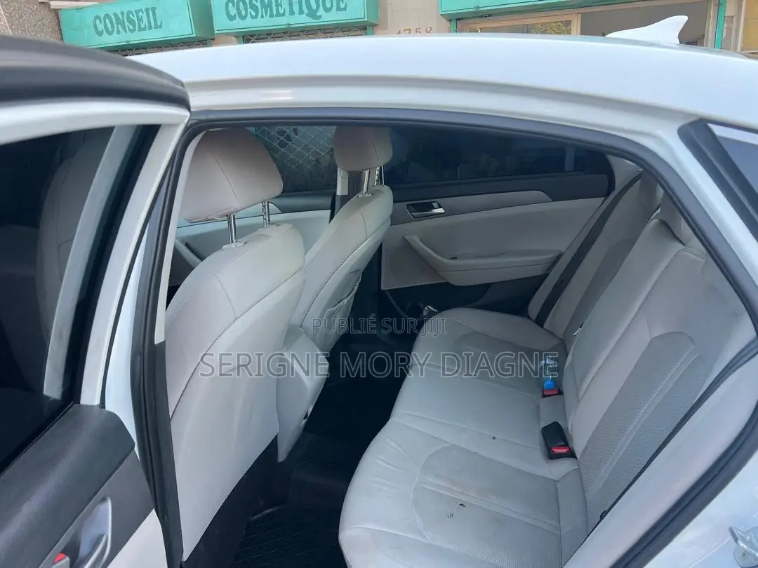 Hyundai Sonata 2018 Blanc