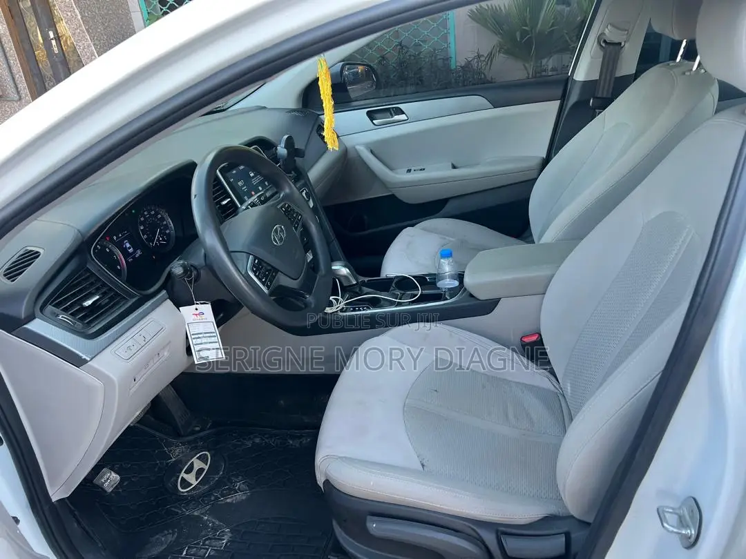 Hyundai Sonata 2018 Blanc