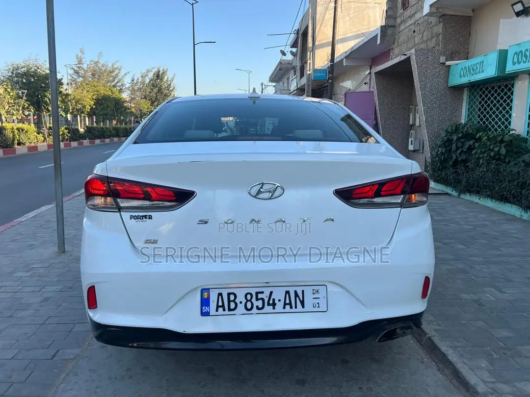 Hyundai Sonata 2018 Blanc