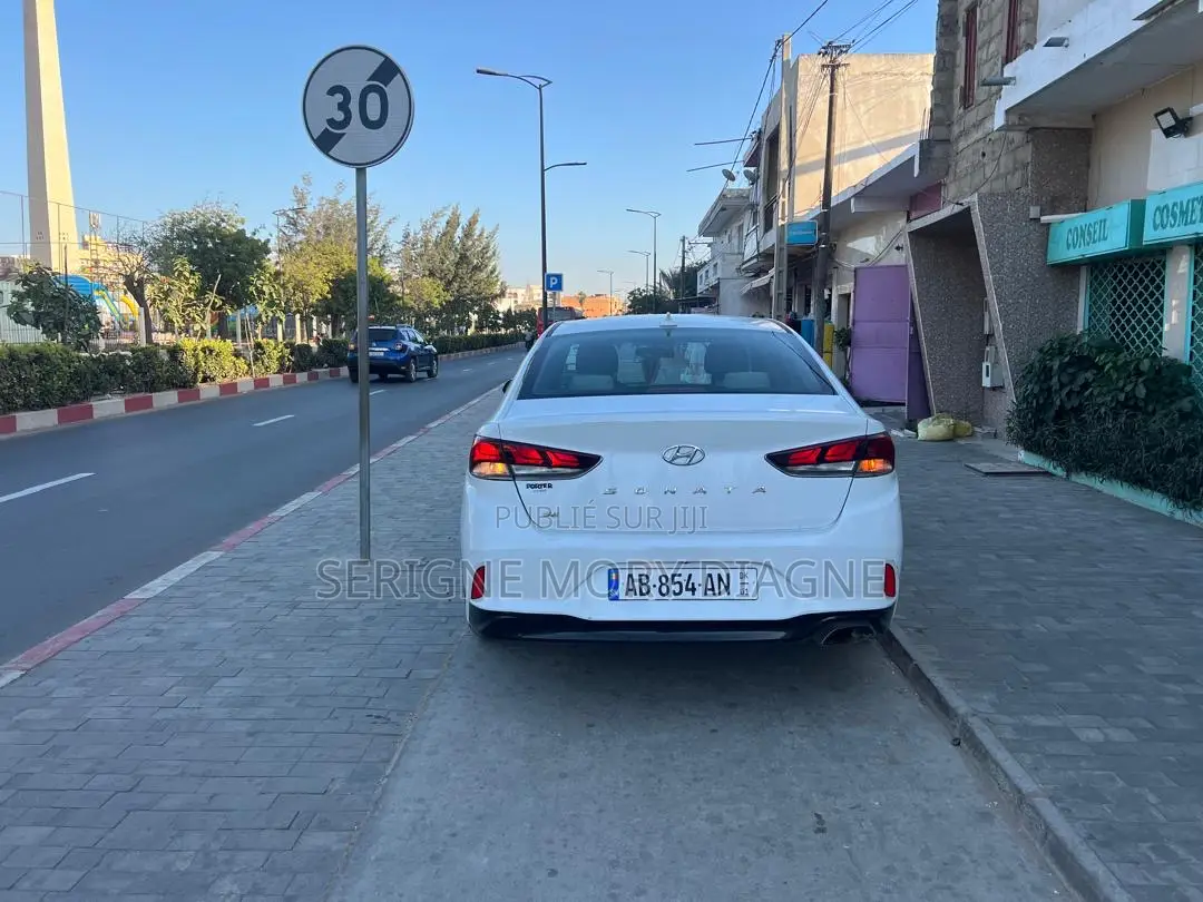 Hyundai Sonata 2018 Blanc