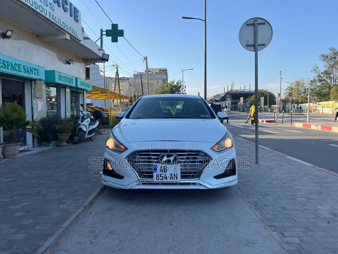 Hyundai Sonata 2018 Blanc