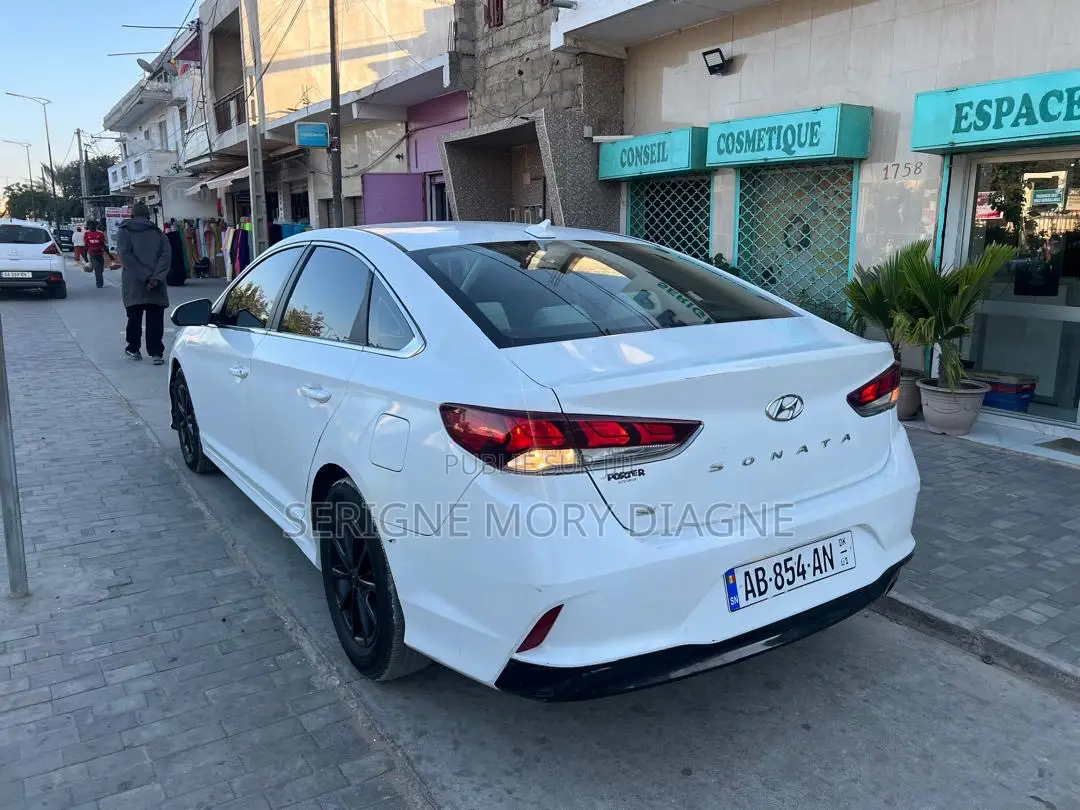 Hyundai Sonata 2018 Blanc