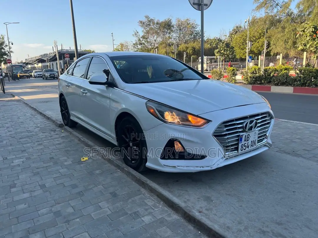 Hyundai Sonata 2018 Blanc