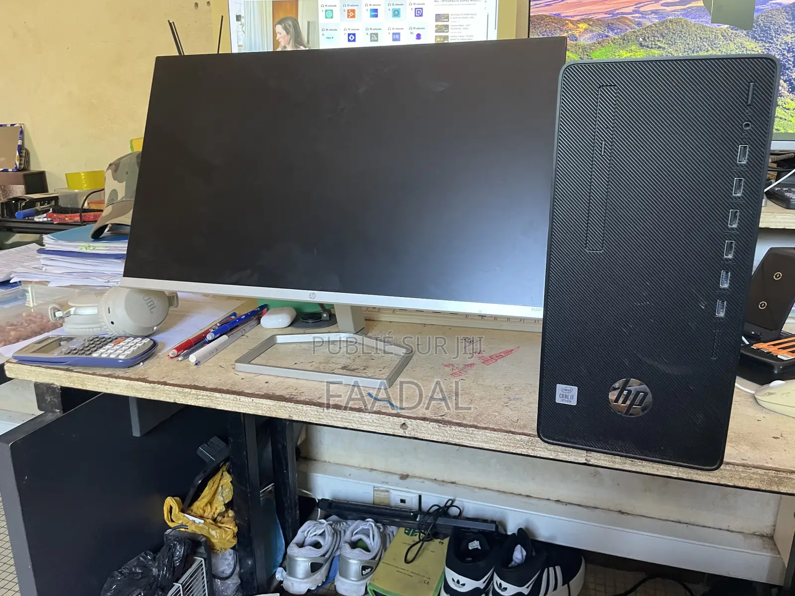 New Ordinateur De Bureau HP 200 G4 16GB Intel Core I7 SSD 512GB