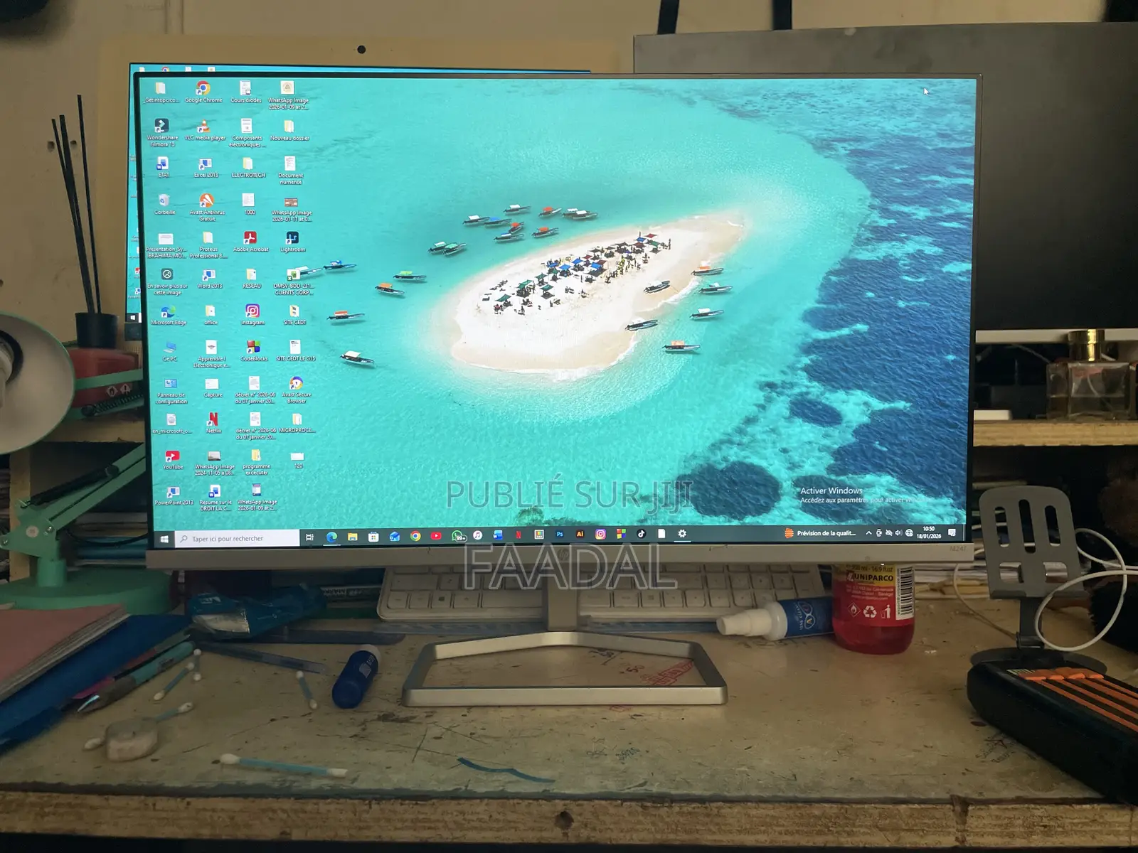 New Ordinateur De Bureau HP 200 G4 16GB Intel Core I7 SSD 512GB