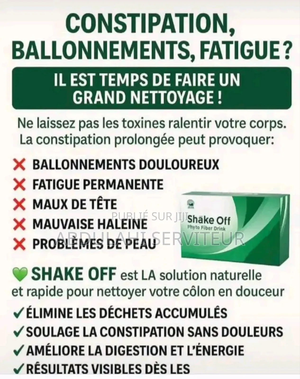 Shak Off Aide Ton Corps À Dire Stop Aux Toxines,Détox Intelligente