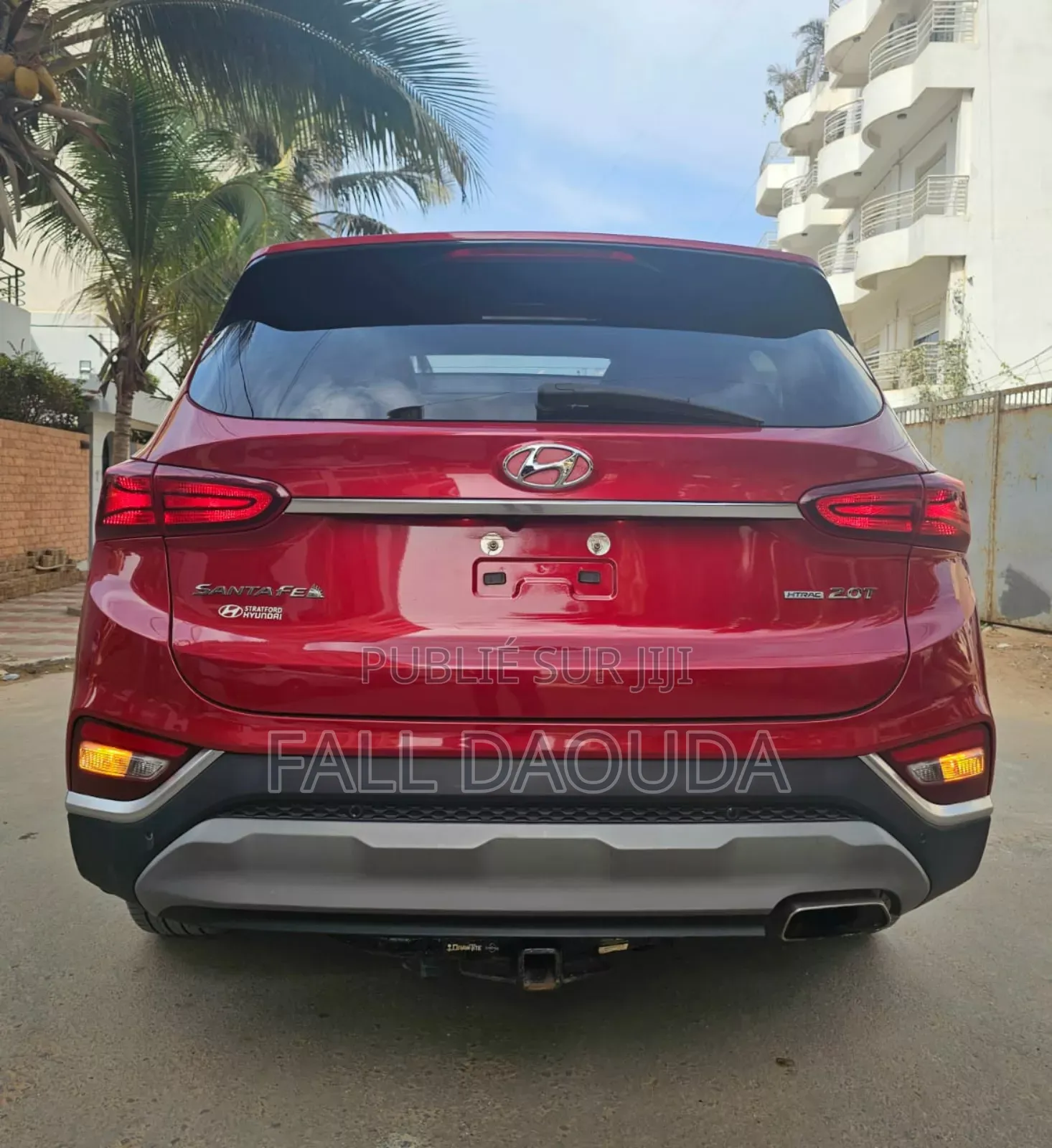 Hyundai Santa Fe 2019 Rouge