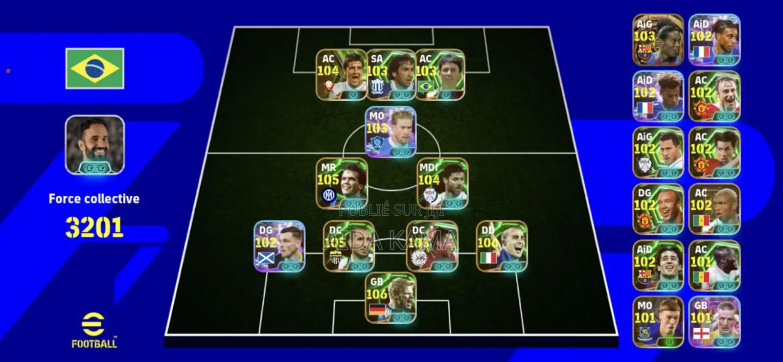 Compte Efootball a Vendre