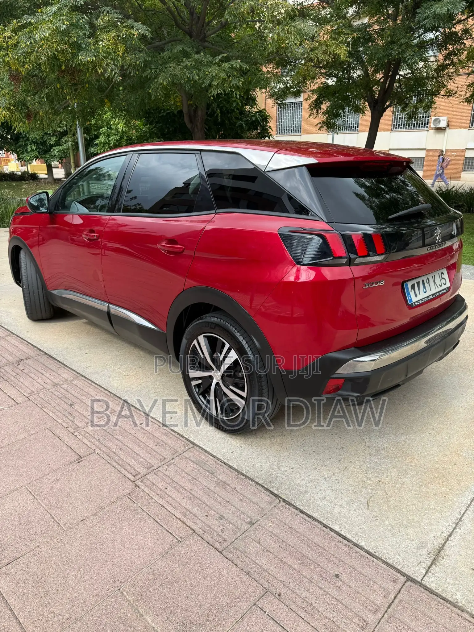 Peugeot 3008 2018 Rouge