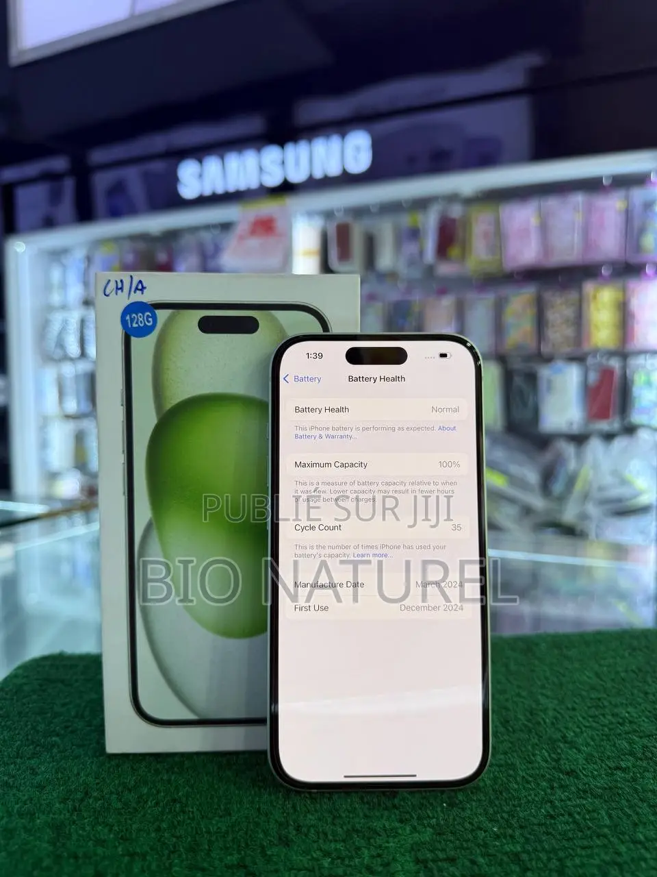 Neuf Apple iPhone 15 128 GB Rouge