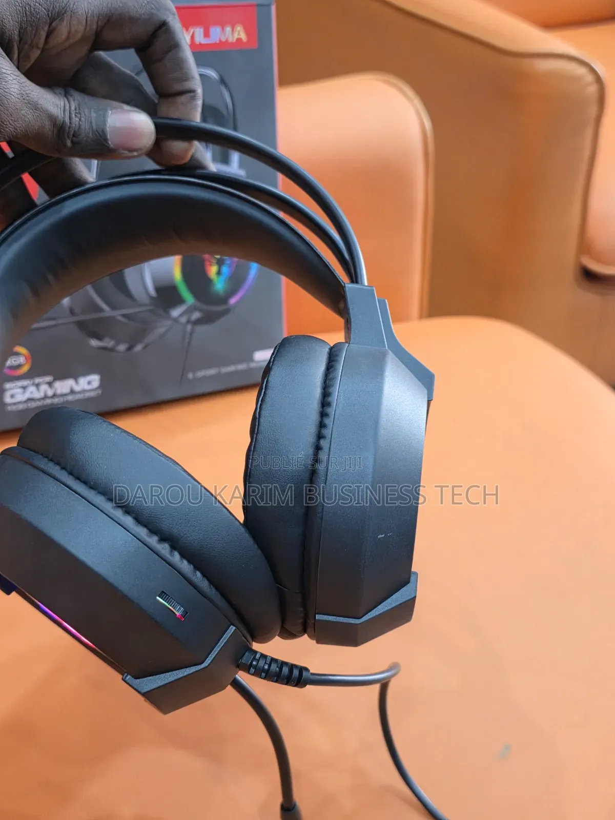 Casque Gamer RGB Usb Avec Fils