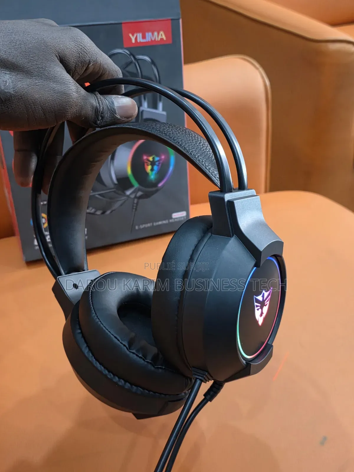 Casque Gamer RGB Usb Avec Fils