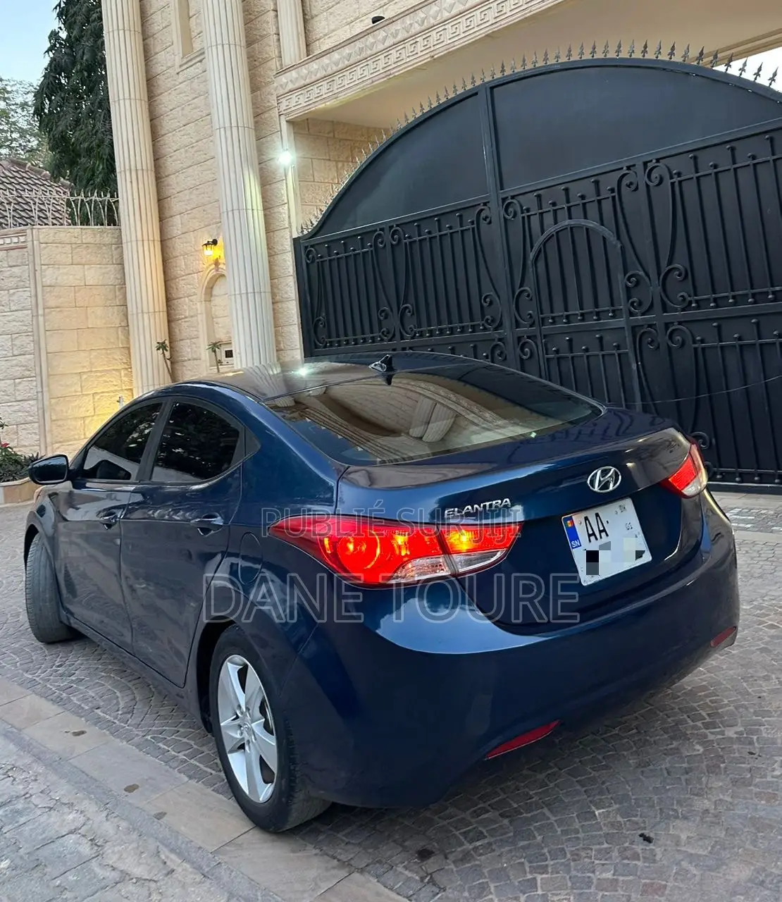 Hyundai Elantra 2014 Bleu
