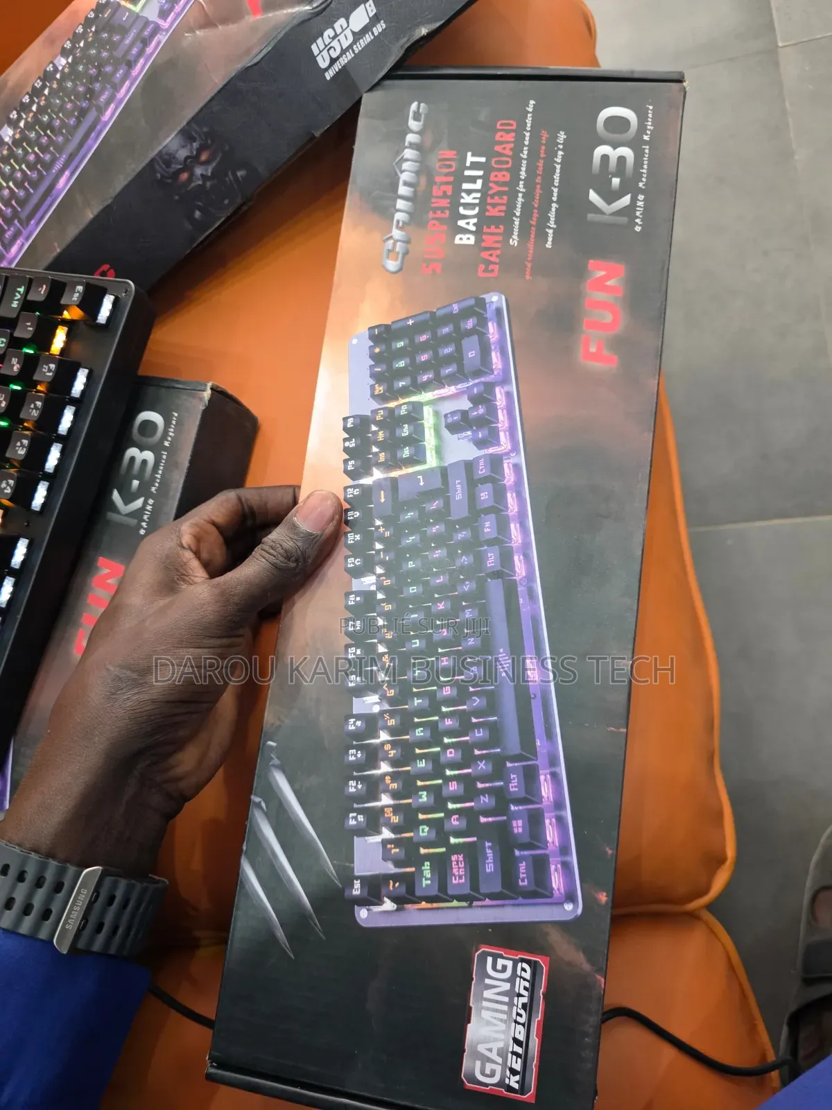 Clavier Gamer RGB Usb Avec Fils
