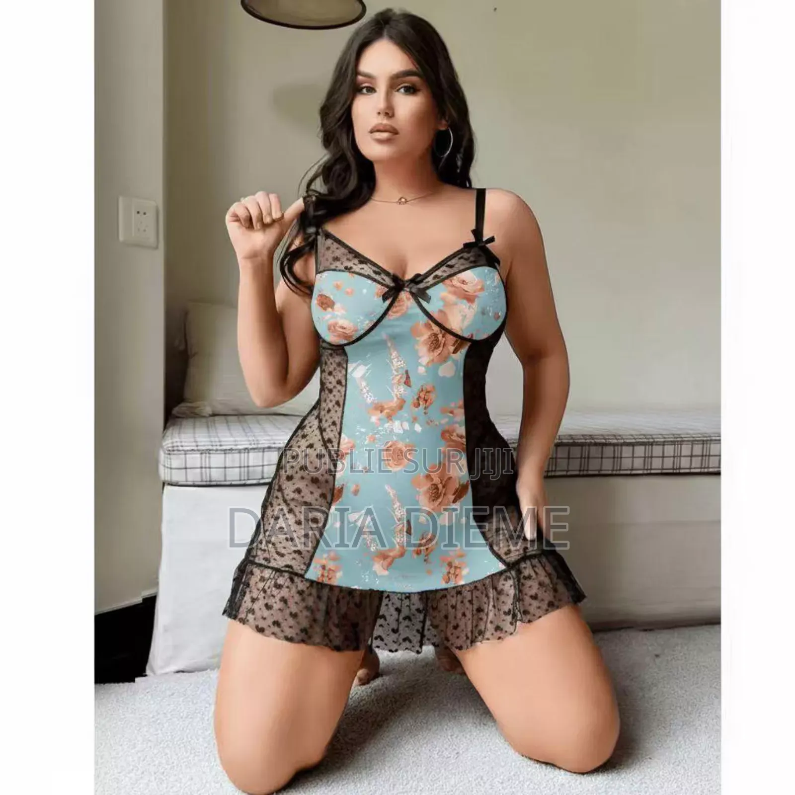 Robe De Nuit en Fleurette