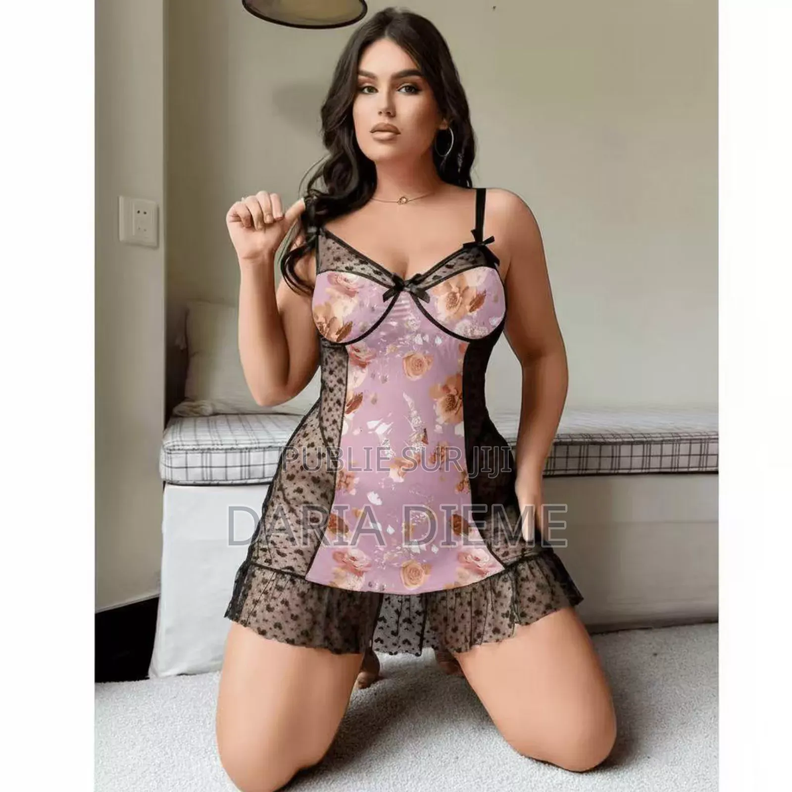 Robe De Nuit en Fleurette