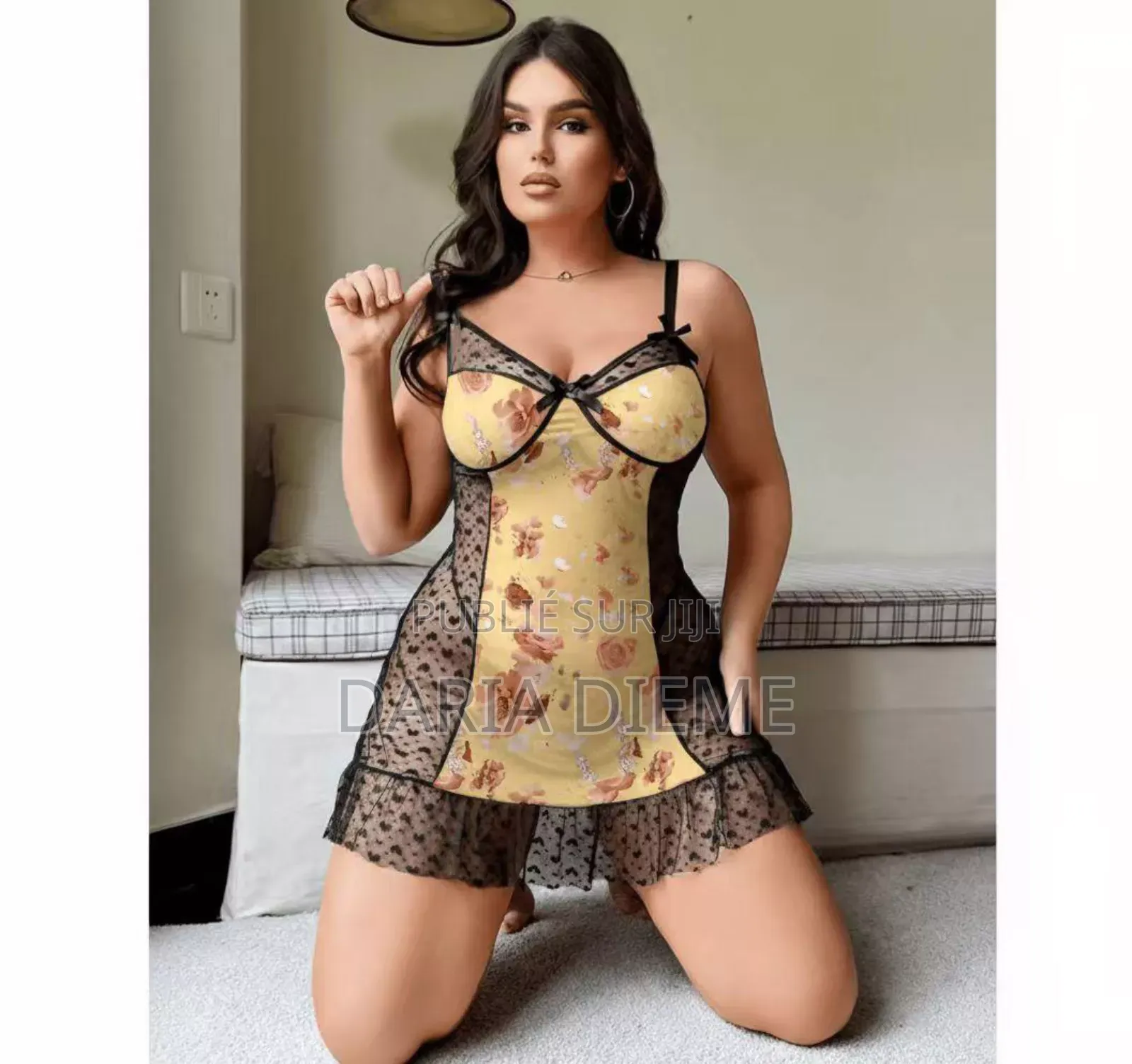 Robe De Nuit en Fleurette