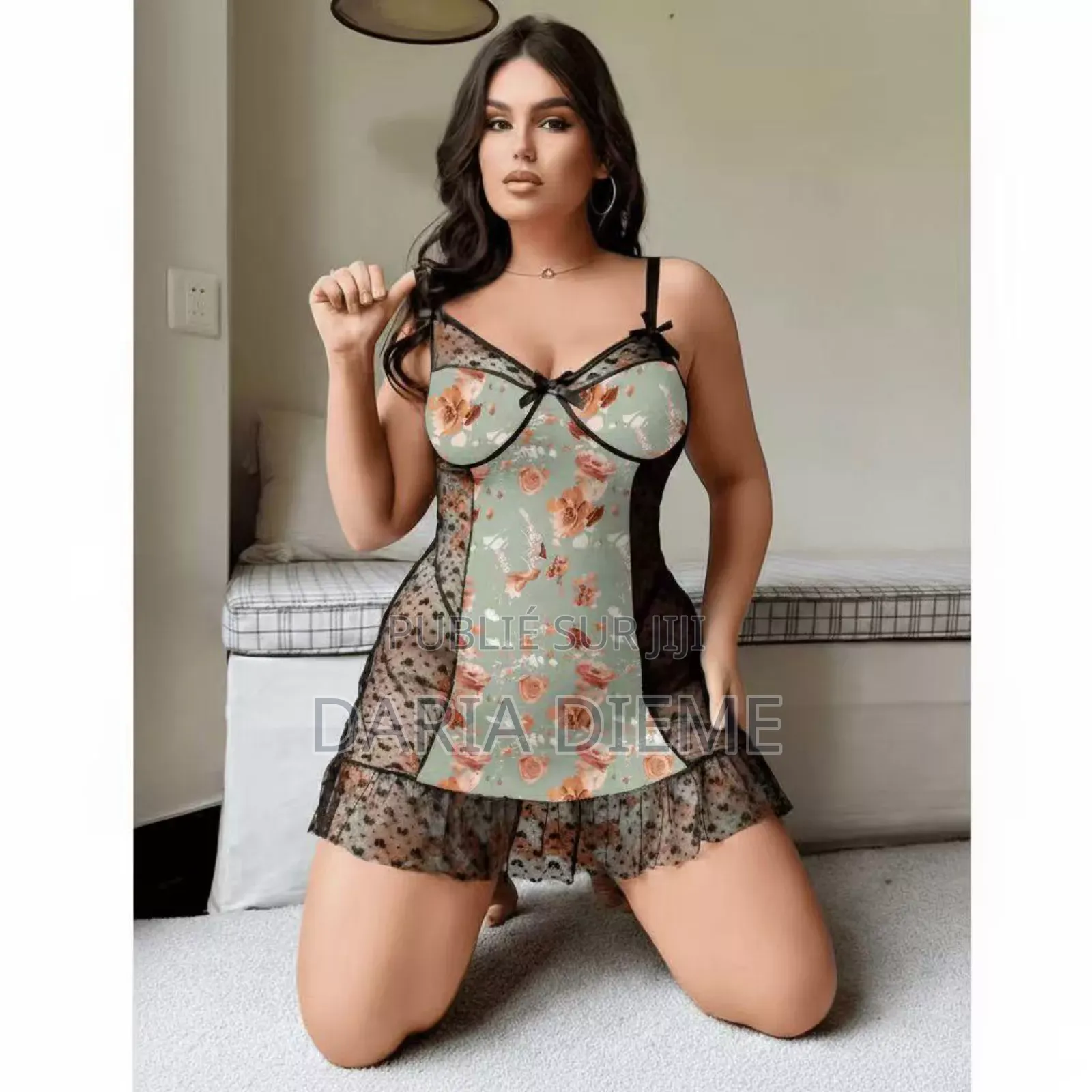 Robe De Nuit en Fleurette