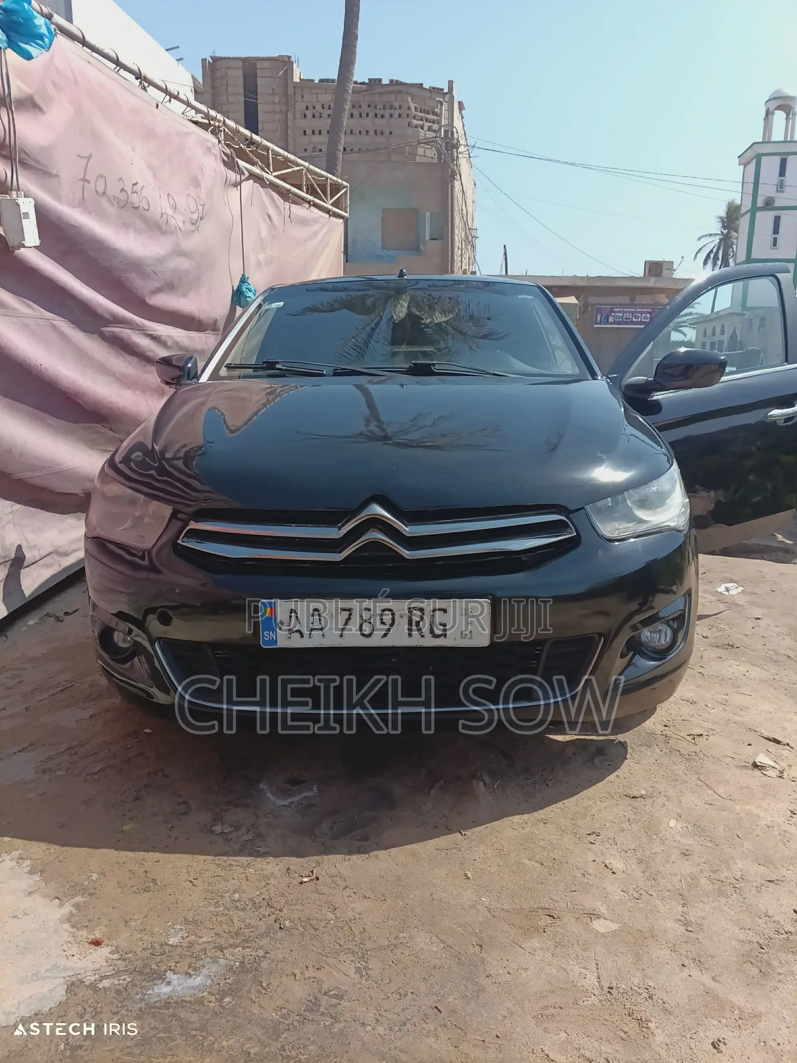 Citroen C-Elysee 1.6 Diesel FWD 2017 Noir