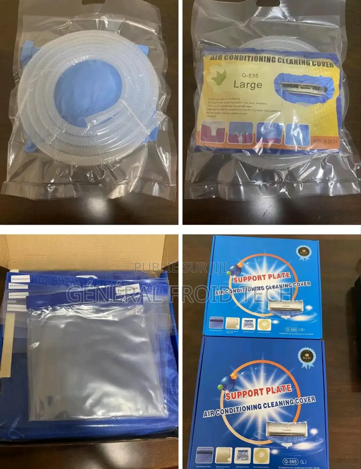 Bâche Entretien Climatiseur