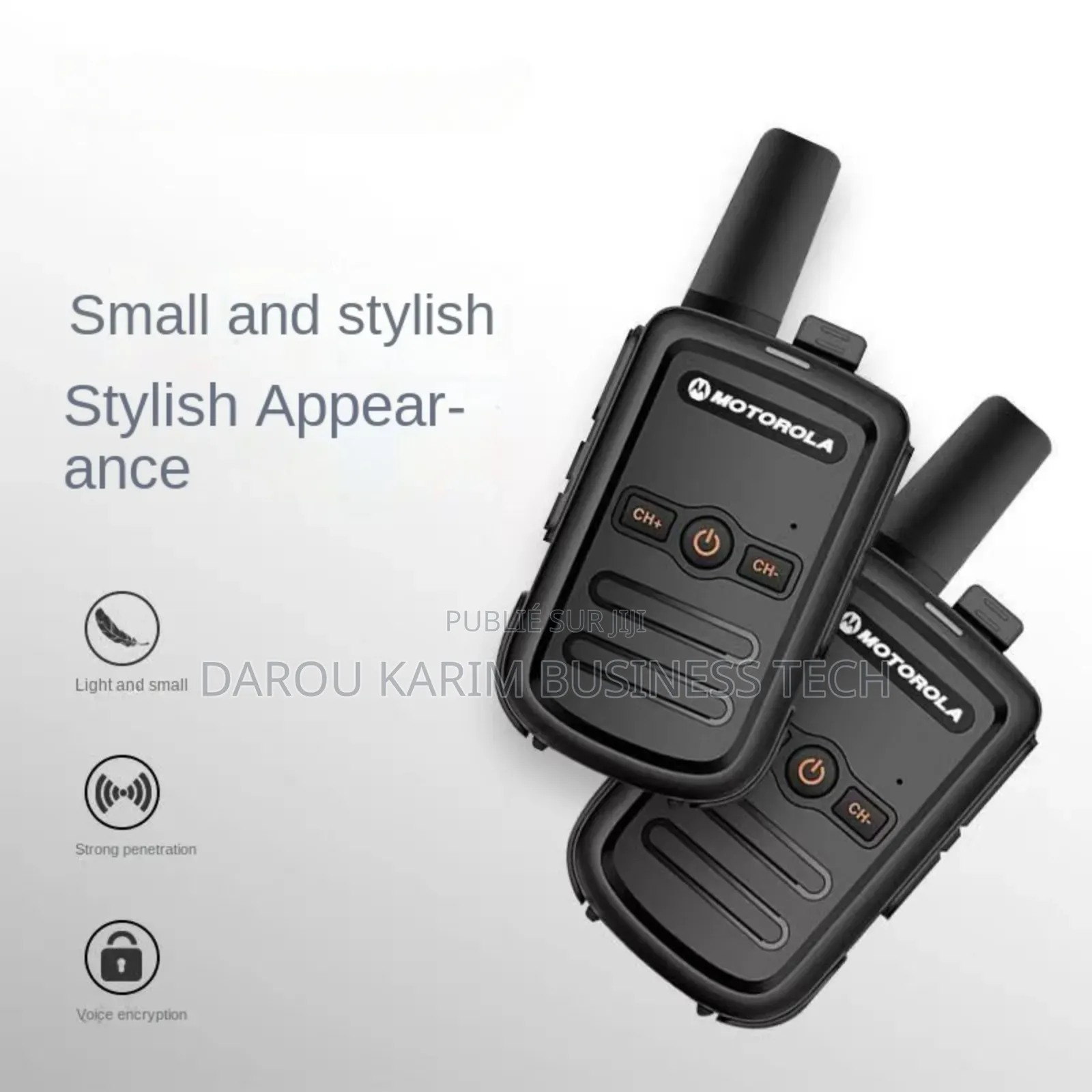 Talkie-walkie Pt858 16 Canaux Motorola