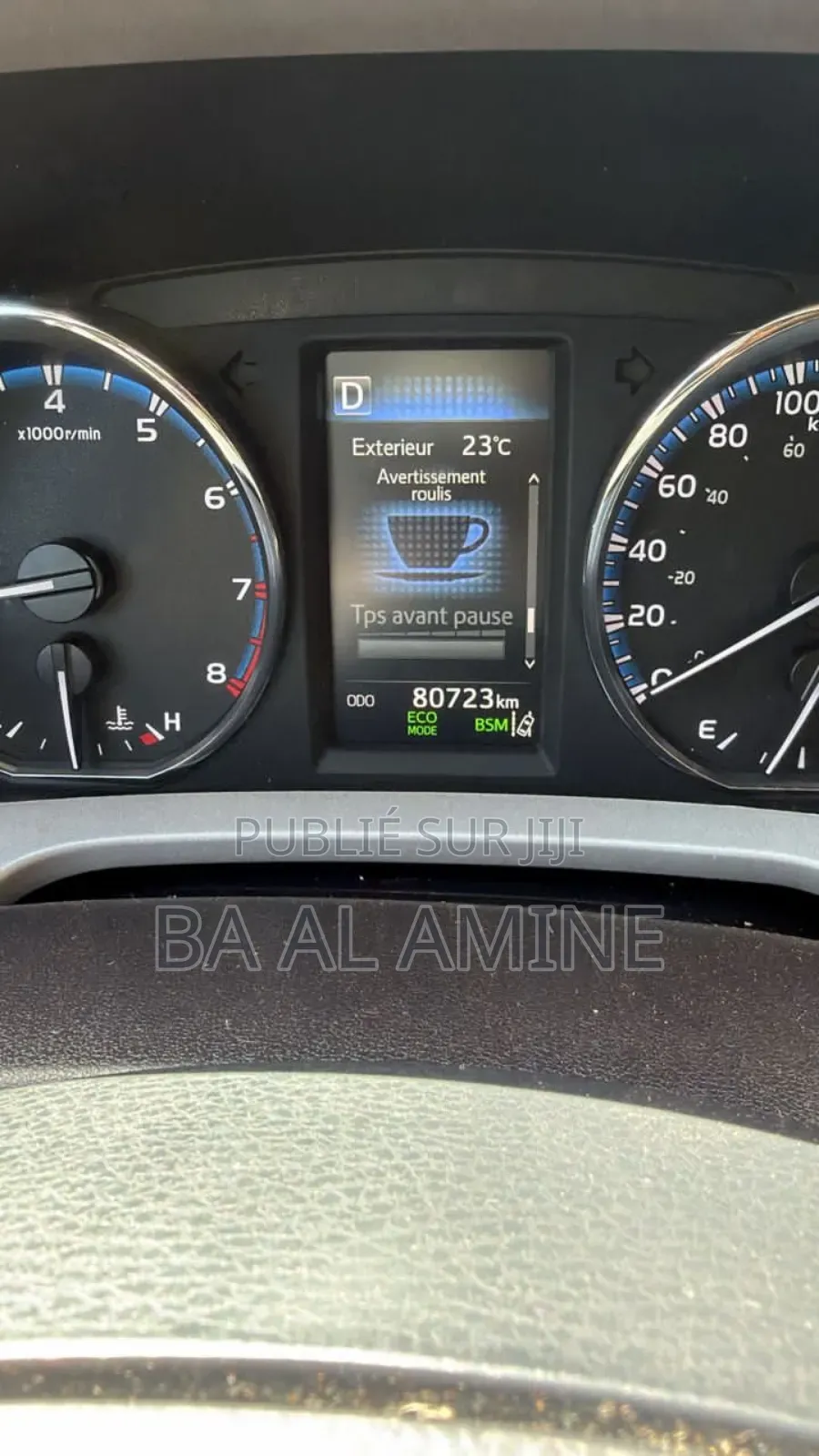 Toyota RAV4 LE AWD (2.5L 4cyl 6A) 2017 Noir