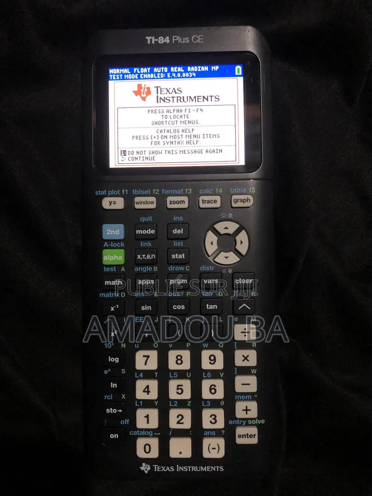 Calculatrice Texas Instruments Ti-84 Plus Ce (Édition Couleur)