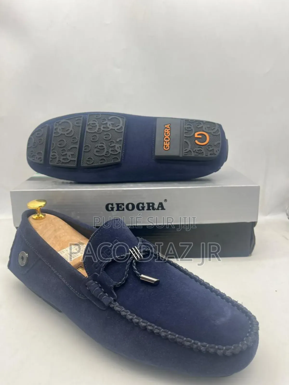 Chaussures Sébago Géogra en Daim
