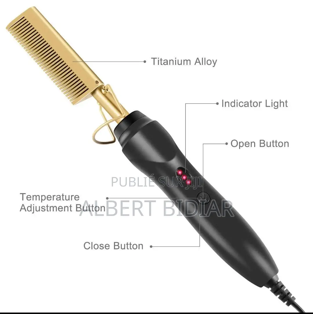 Peigne Lissage Électrique