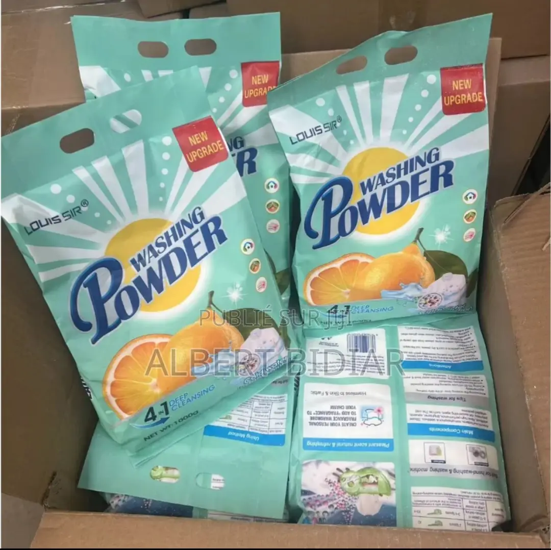 Lessive en Poudre Pour Machines a Laver