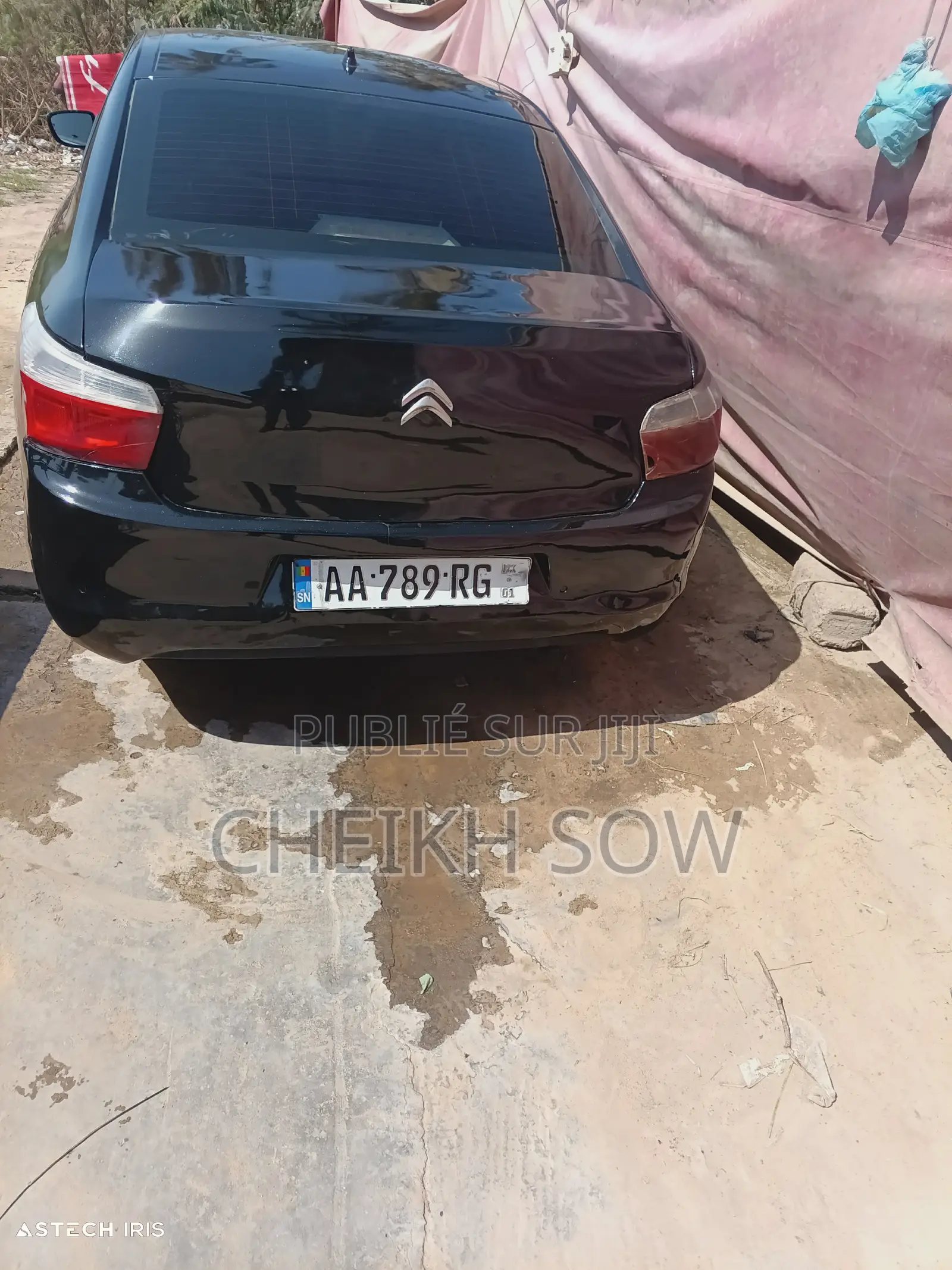 Citroen C-Elysee 1.6 Diesel FWD 2017 Noir