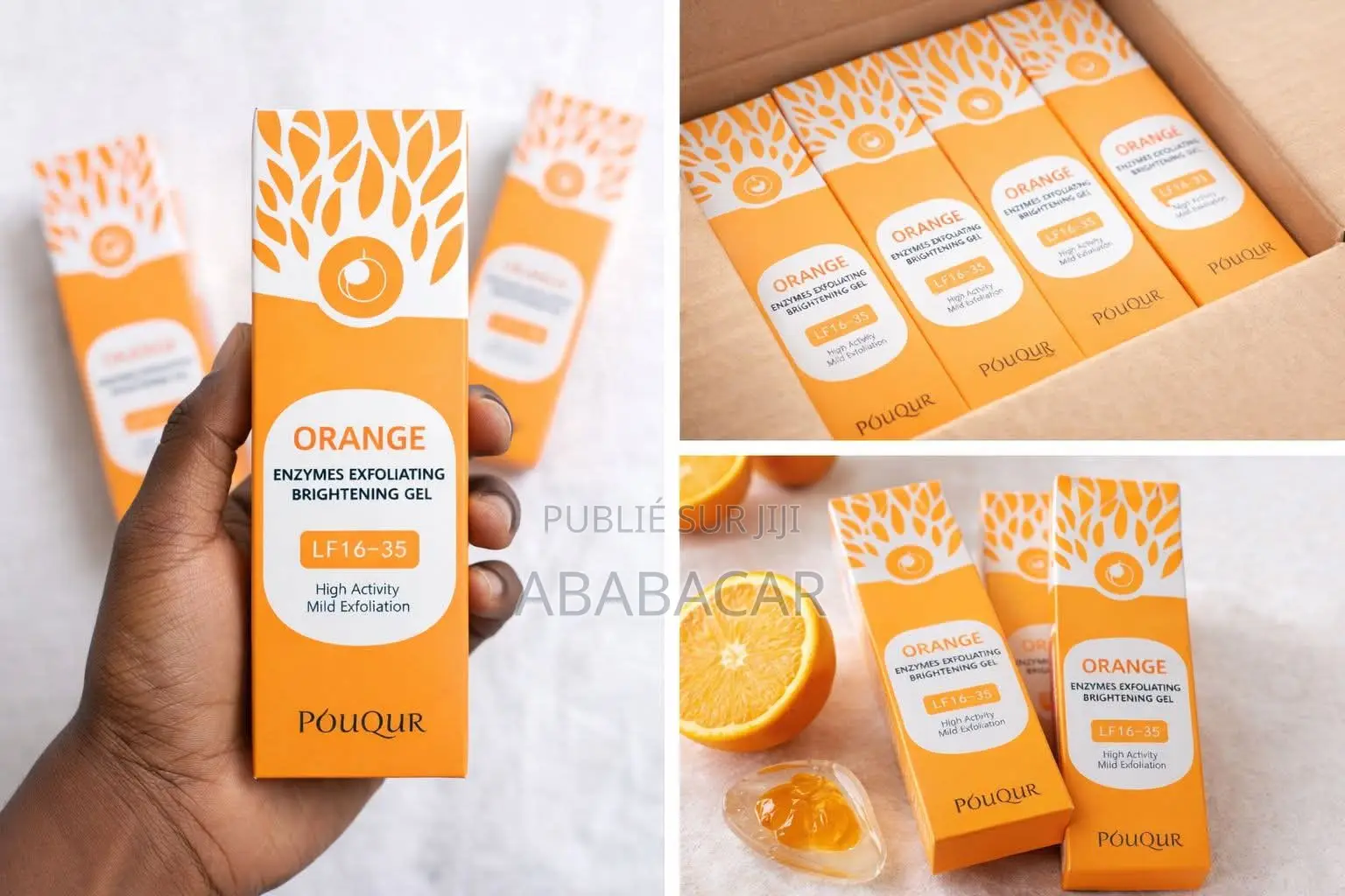 Gel Exfoliant À l'Orange