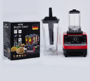 Mixeur Blender 2-en-1 Silver Crest - 4500w Haute Performance