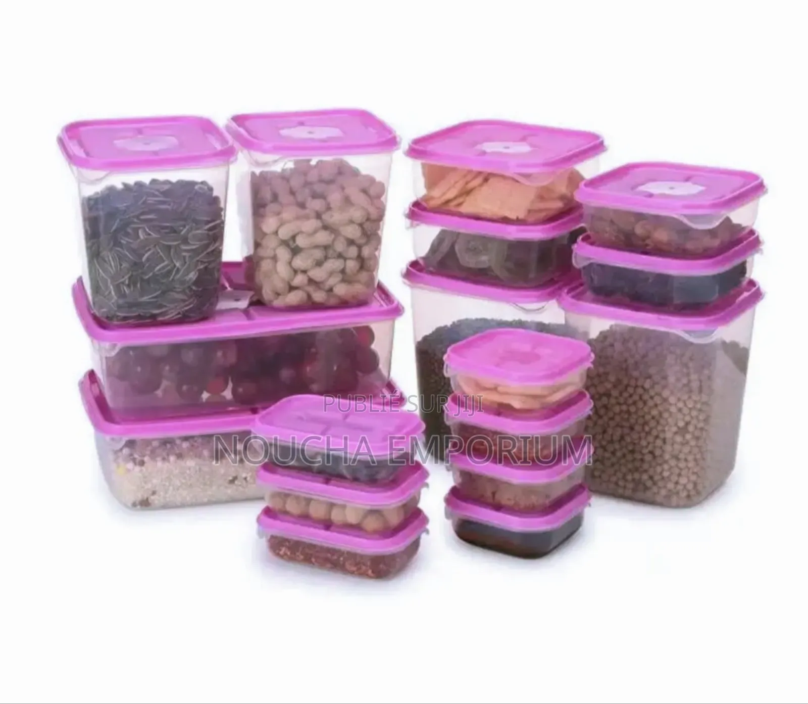 Pack 17 Boîtes De Conservation – Organisez Votre Cuisine Avec Style !