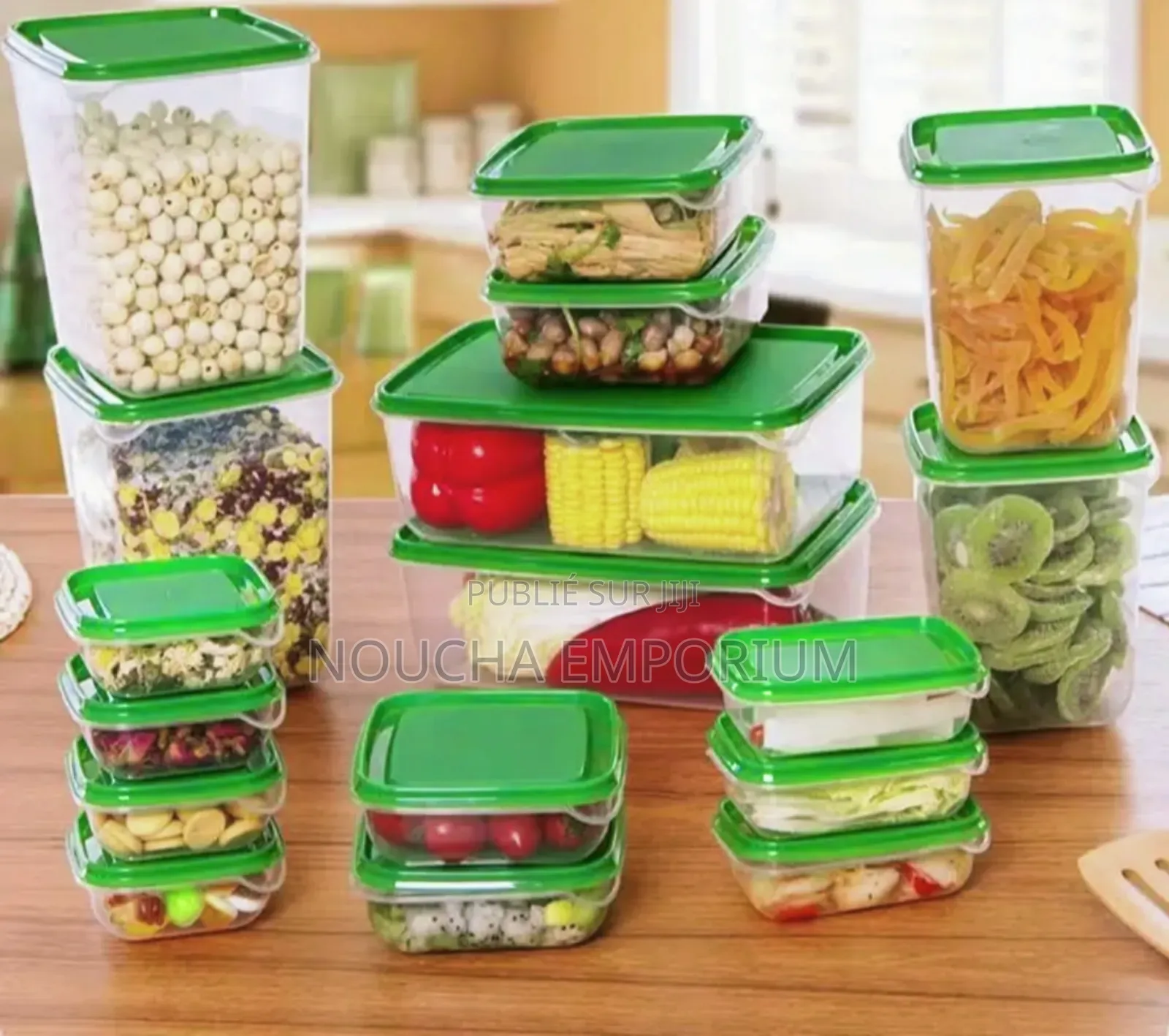 Pack 17 Boîtes De Conservation – Organisez Votre Cuisine Avec Style !