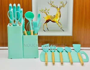 Service De Cuisine 19 Pièces En Silicone – Le Kit Complet Ultime !
