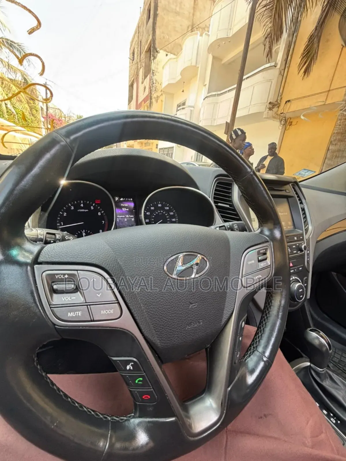 Hyundai Santa Fe 2017 Blanc