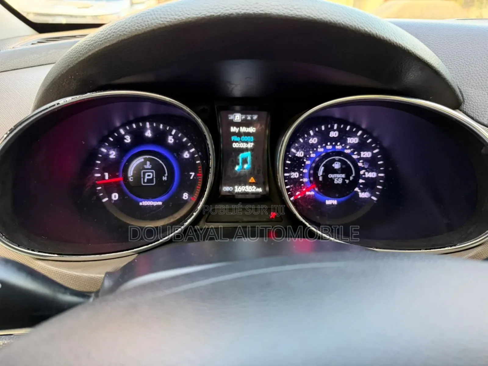 Hyundai Santa Fe 2014 Blanc