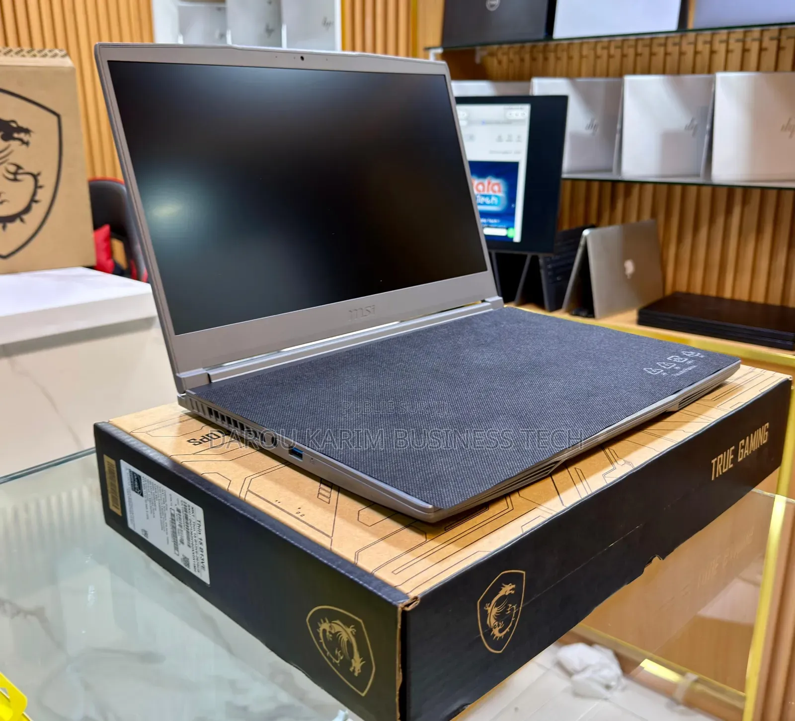 Nouveau Ordinateur Portable MSI GF75 Thin 16GB Intel Core I7 SSD 512GB