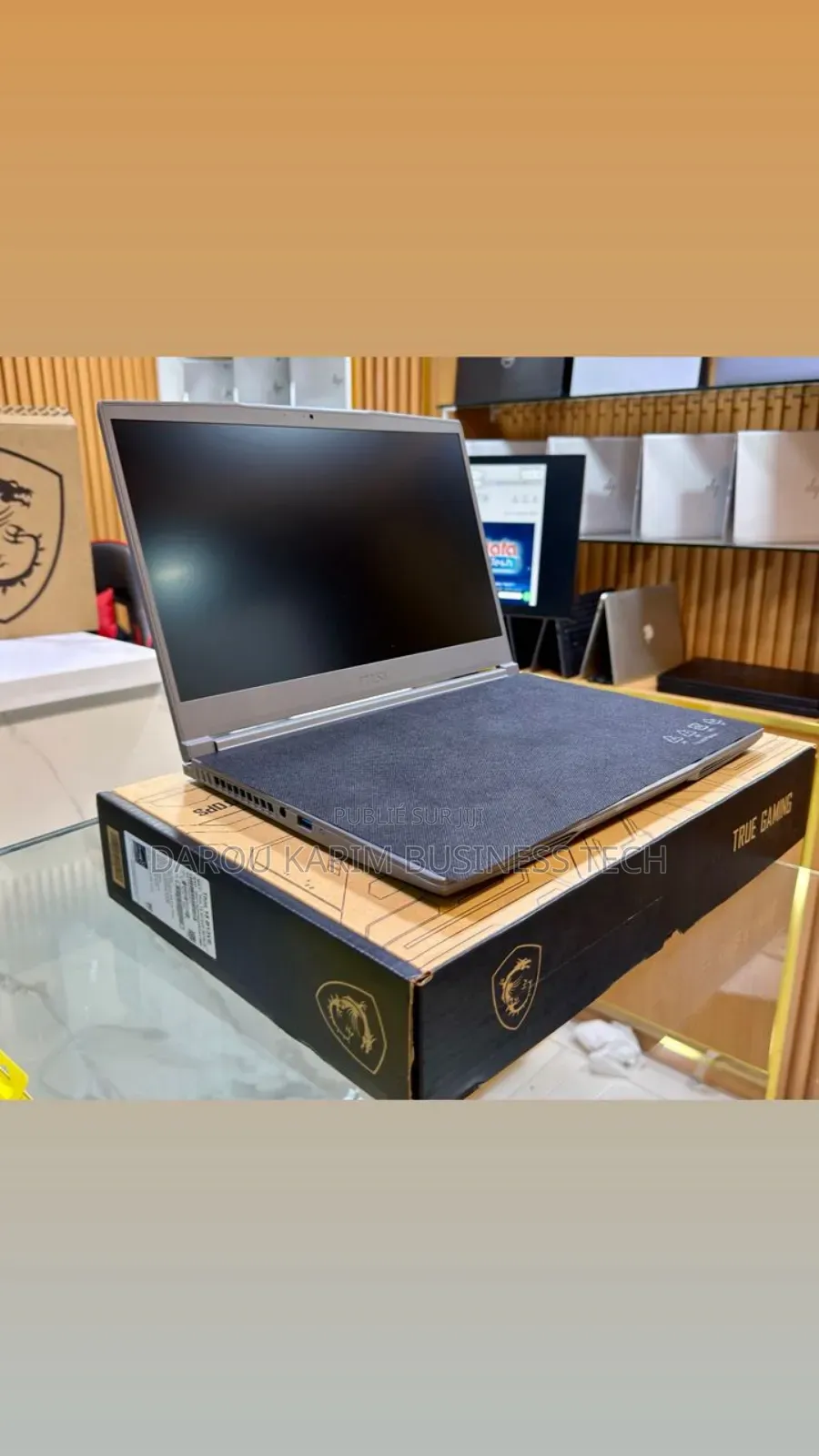 Nouveau Ordinateur Portable MSI GF75 Thin 16GB Intel Core I7 SSD 512GB