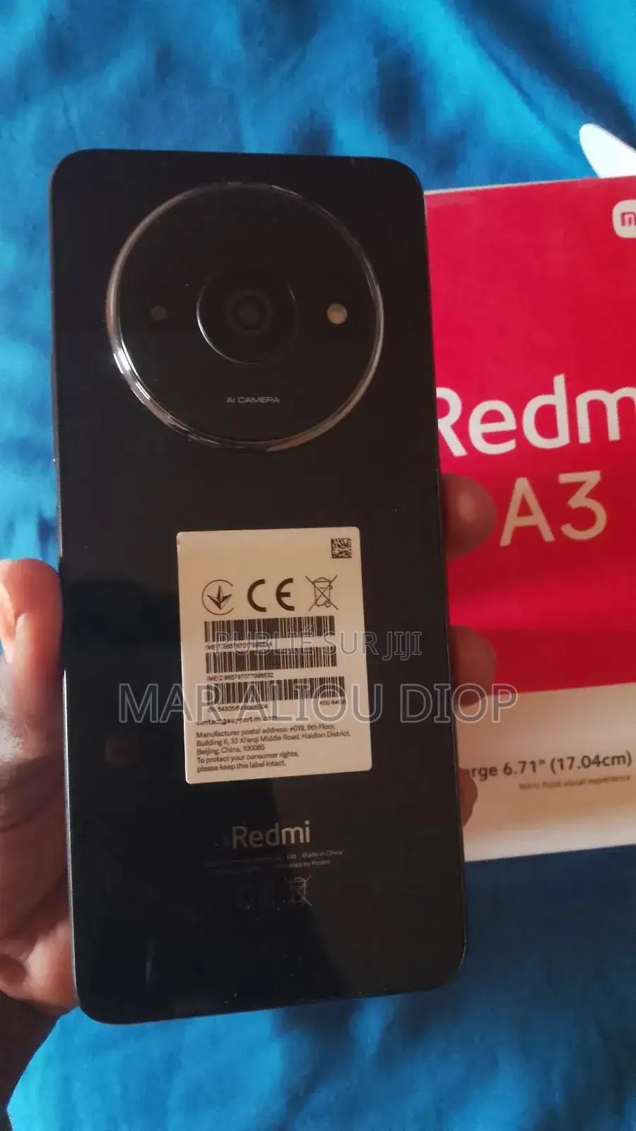Nouveau Xiaomi Redmi A3 64 GB Black