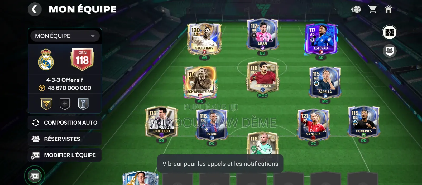 Compte Fifa
