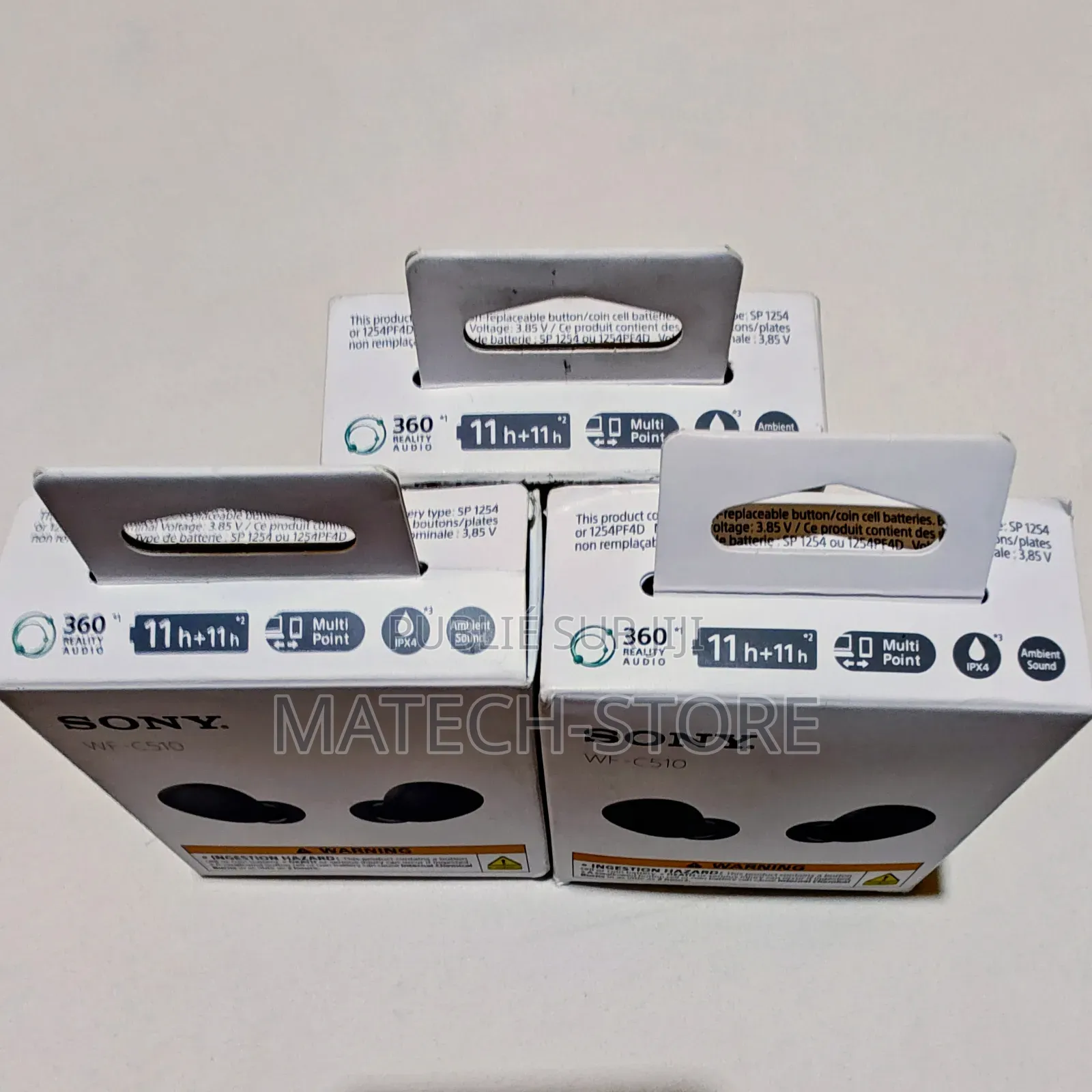 Sony Wf-c510 –Basse Puissant Ultra-compacts, Bluetooth Multipoint 22h