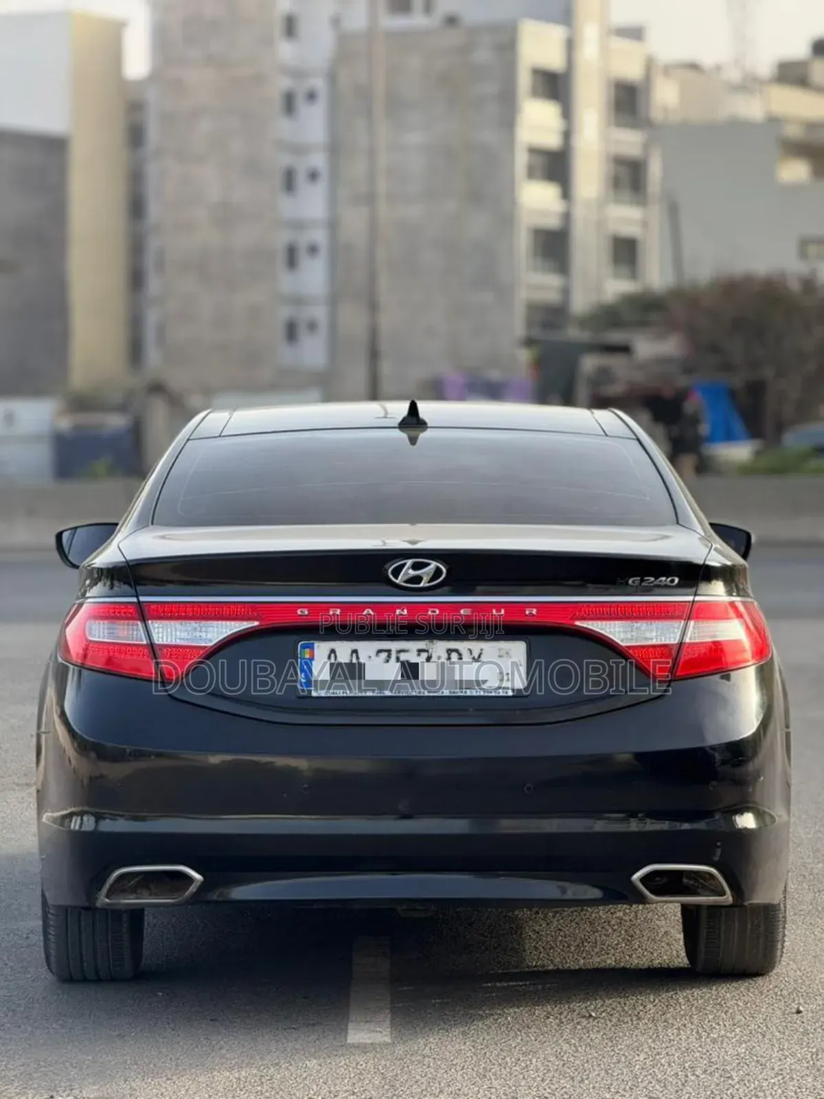 Hyundai Grandeur 2015 Noir Mat