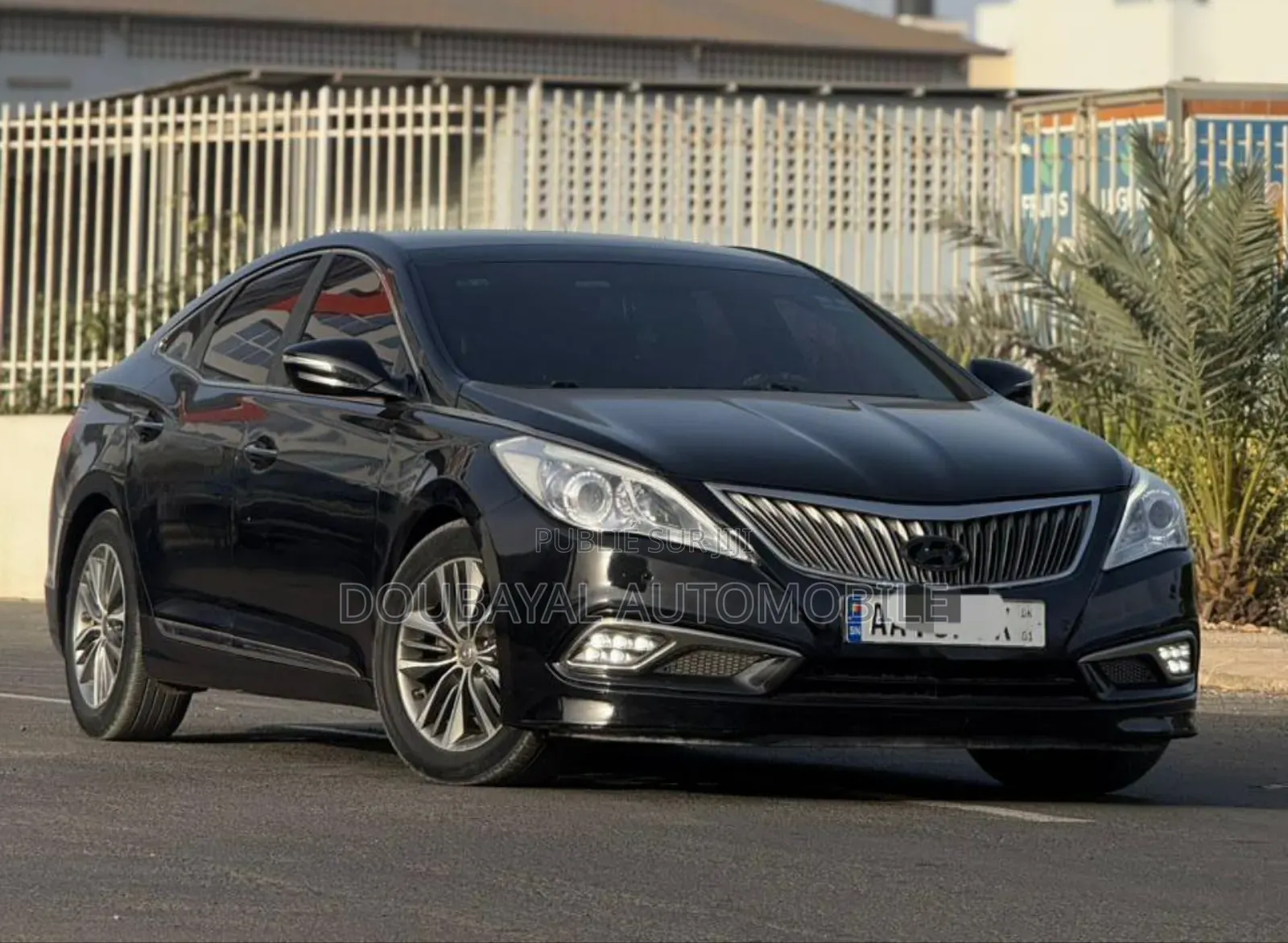 Hyundai Grandeur 2015 Noir Mat