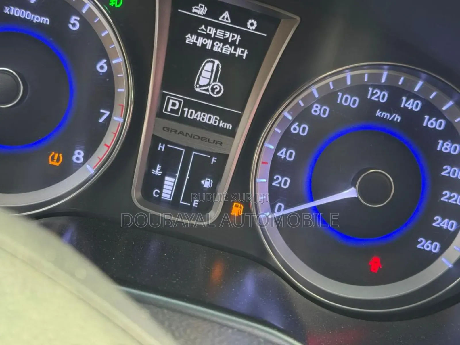 Hyundai Grandeur 2015 Noir Mat