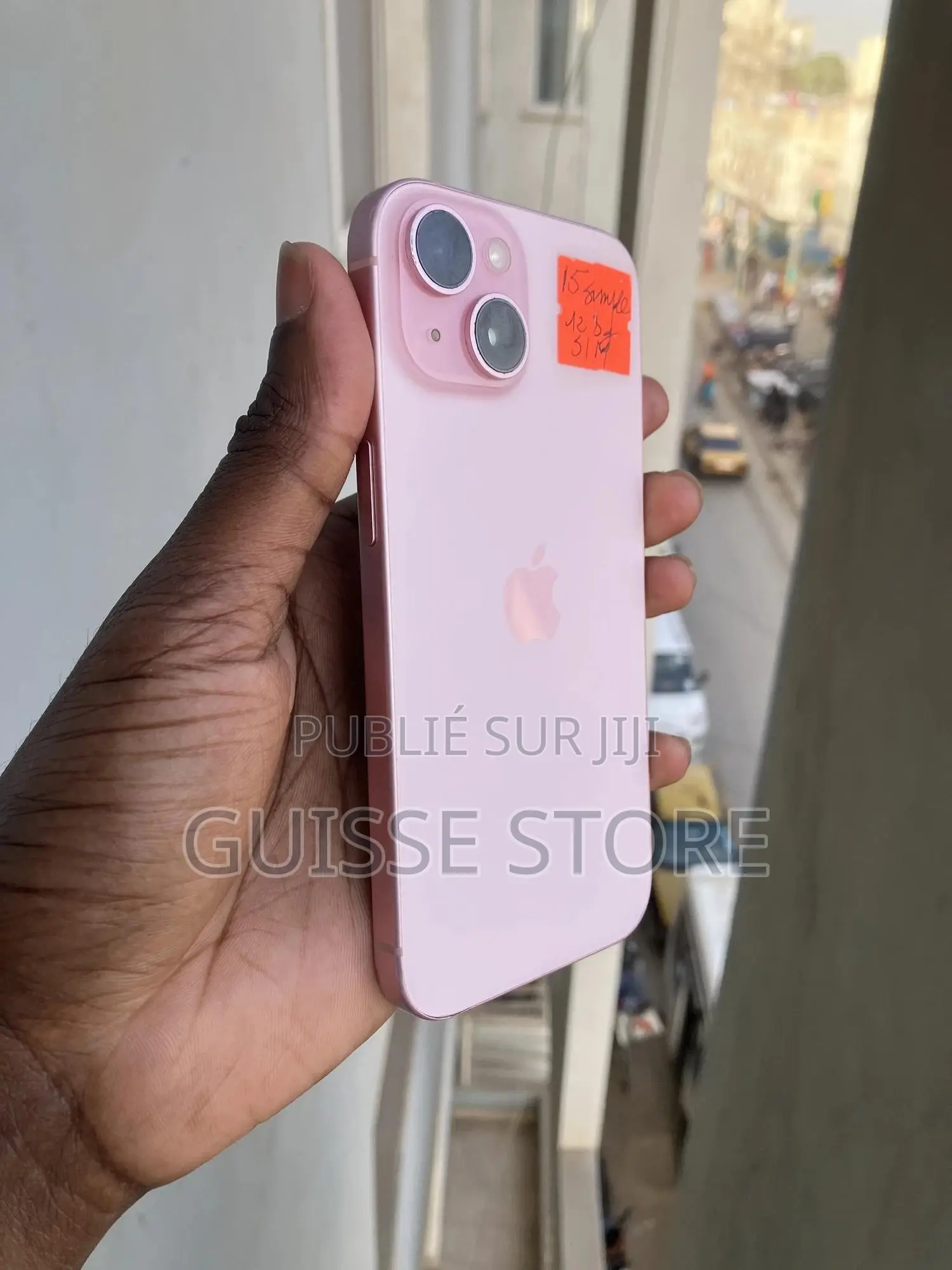 Apple iPhone 15 128 GB Or rose