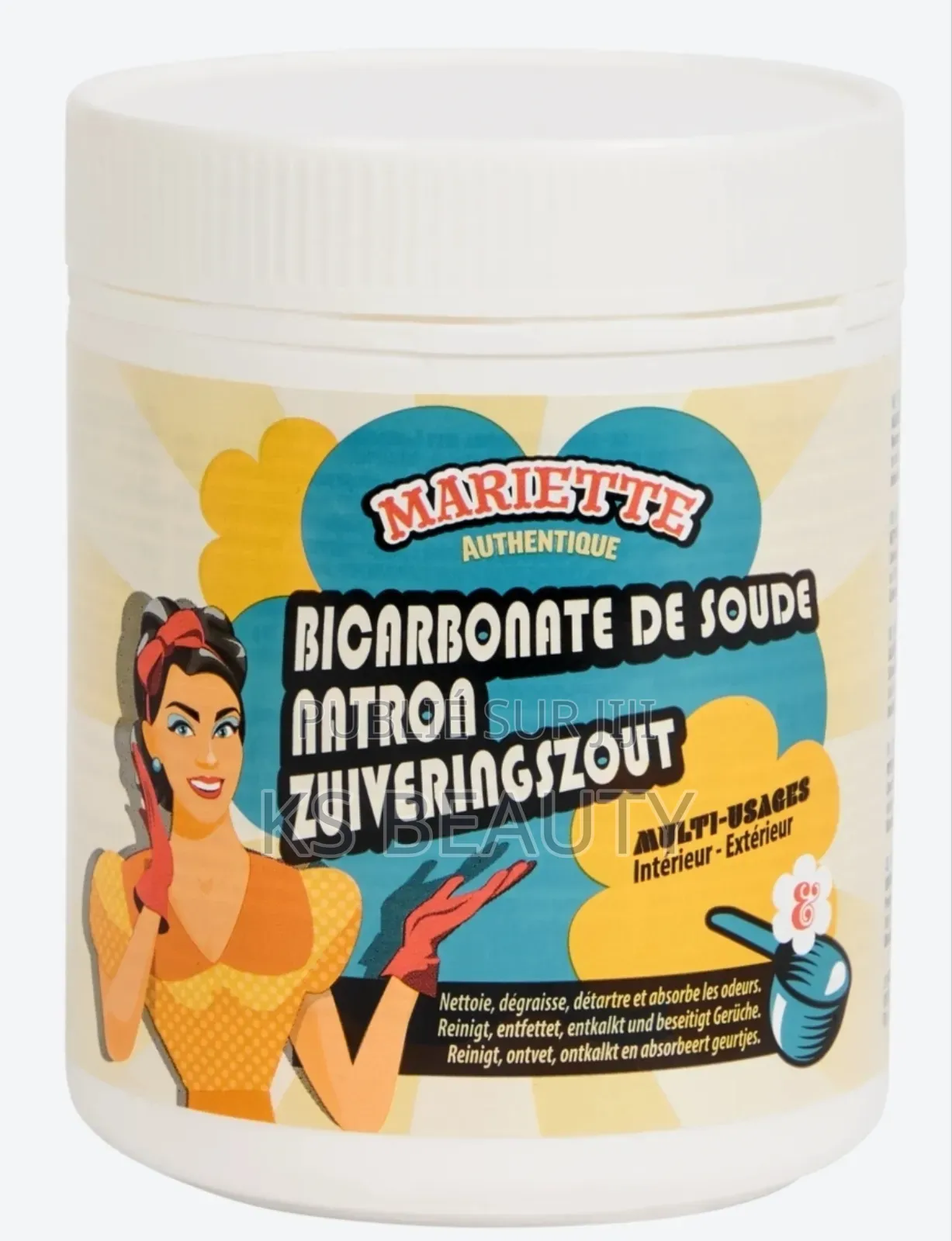 Bicarbonate De Soude De Nettoyage Mariette 500g