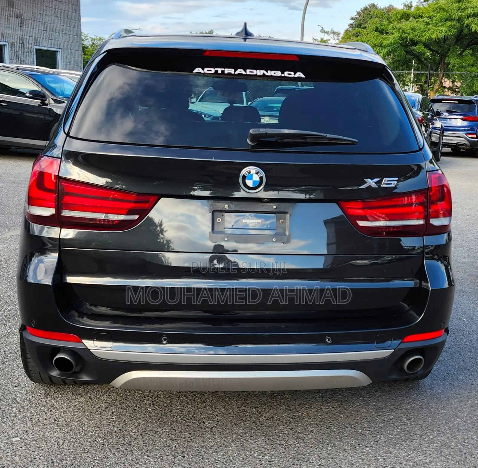 BMW X5 xDrive35i AWD (3.0L 6cyl 8A) 2016 Noir Mat